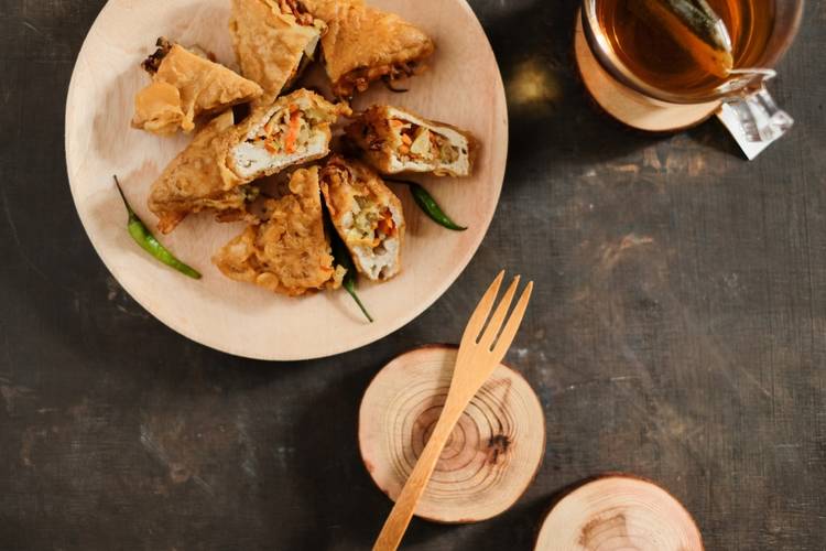 Fried Stuffed Tofu