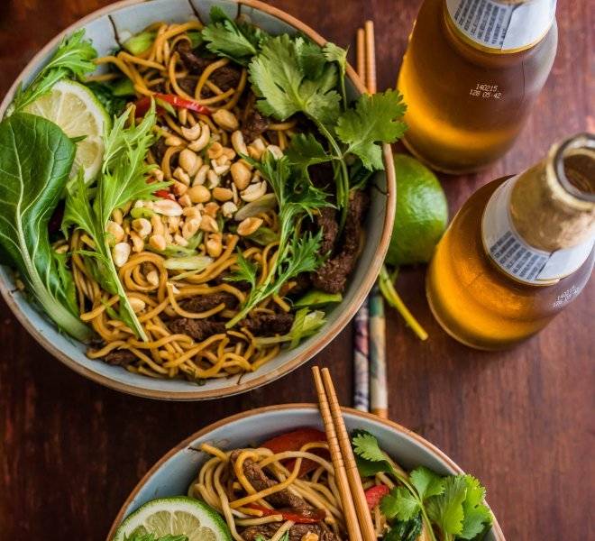 Beef Noodle Stir Fry