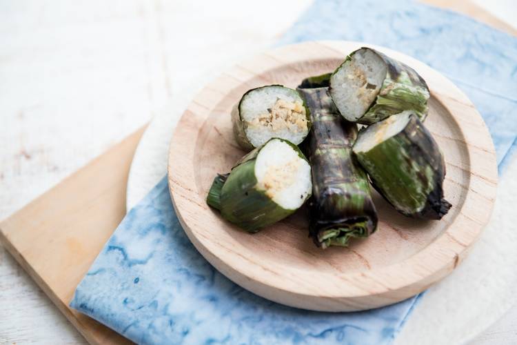 Grilled Lemper