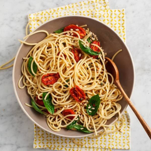 Sesame and Shiitake Soba Noodles