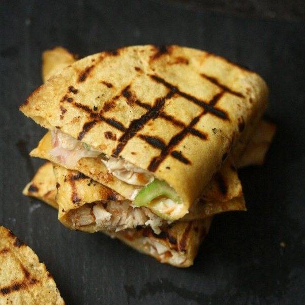 Grilled Chicken Quesadillas