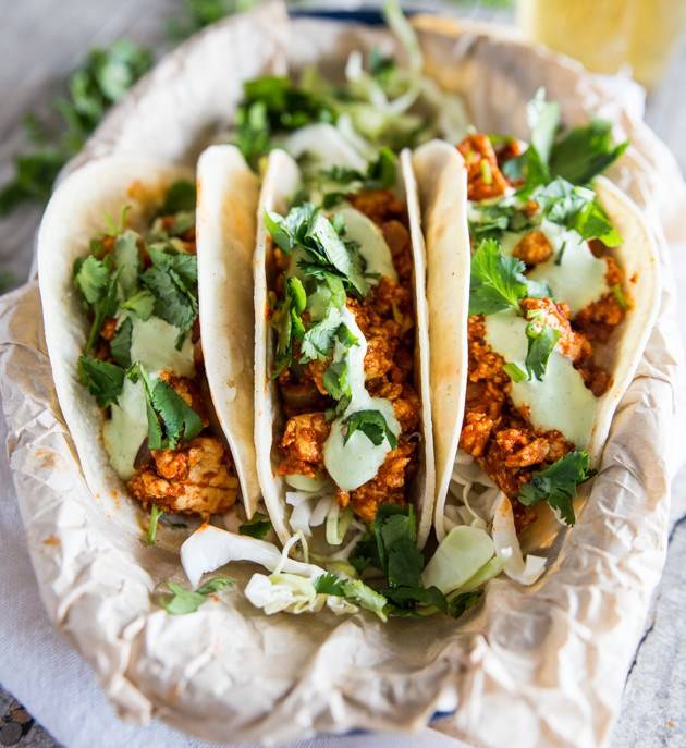 Spicy Tofu Tacos