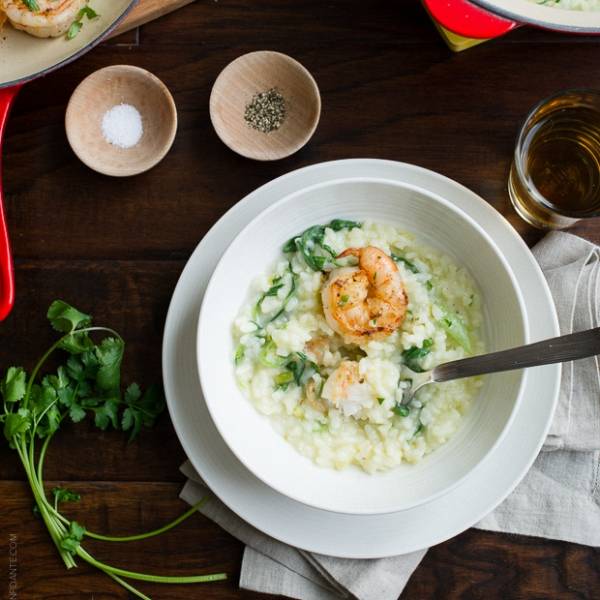 Bok Choy Rissoto